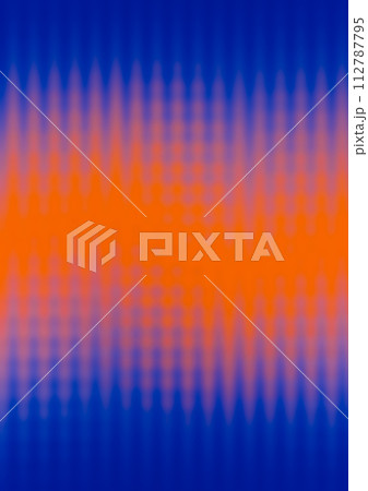 青とオレンジのグラデーション-2のイラスト素材 [112787795] - PIXTA