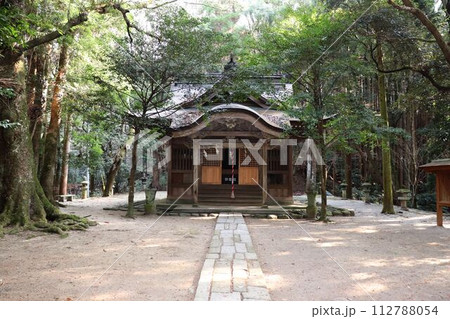 秋月城跡 垂裕神社の本殿 秋月城跡 垂裕神社の本殿 112788054