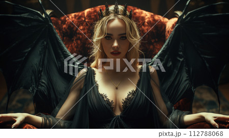 女性の悪魔 112788068