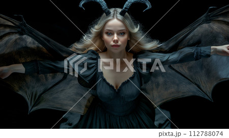 女性の悪魔 112788074