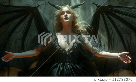 女性の悪魔 112788076
