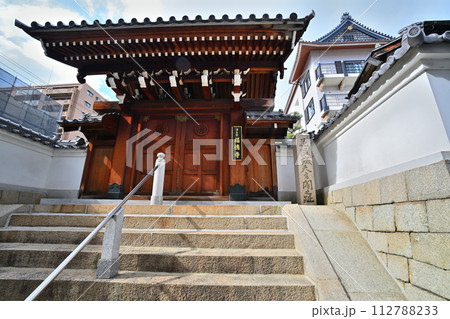 神戸市中央区花隈町にある@「福徳寺」花熊城天守閣跡 神戸市中央区花隈町にある@「福徳寺」花熊城天守閣跡 112788233