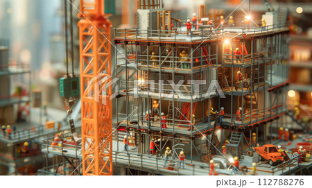 土木工事（ミニチュア） 112788276