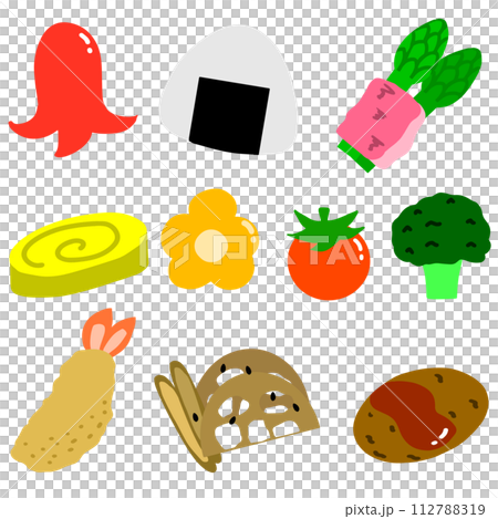 午餐盒標準配菜套裝 112788319