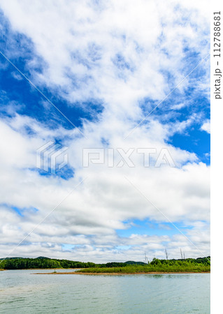 北海道　朱鞠内湖 112788681