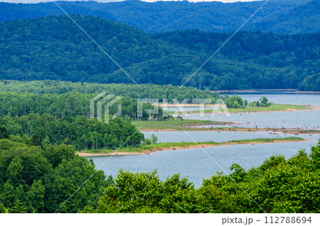 北海道　朱鞠内湖 112788694
