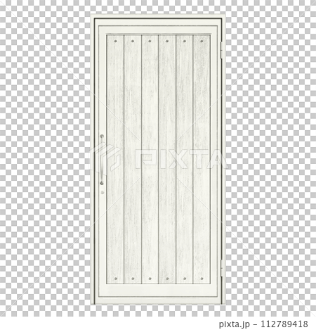western style white door western style white door 112789418