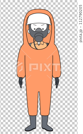 Level A chemical protective clothing (female) 112790205