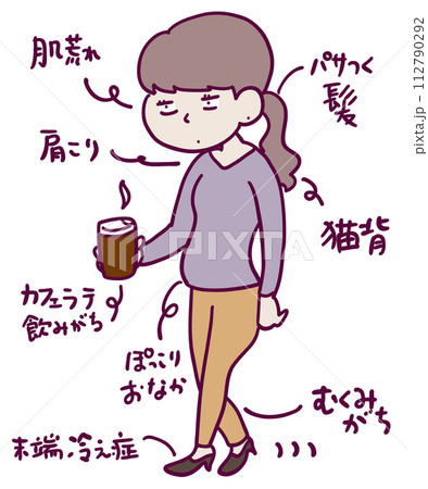 中年女性の身体の悩みあれこれ 中年女性の身体の悩みあれこれ 112790292