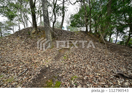 播磨「上月城」の曲輪と歴史資料館 112790543