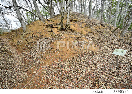 播磨「上月城」の曲輪と歴史資料館 112790554