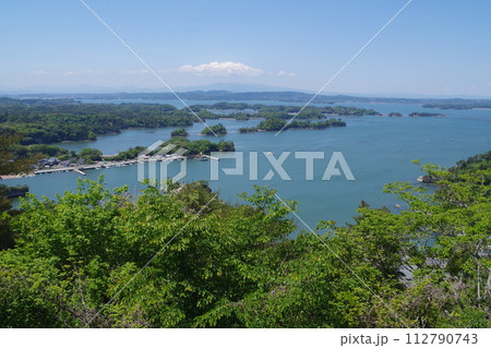 奥松島大高森展望台から眺めた景色 112790743