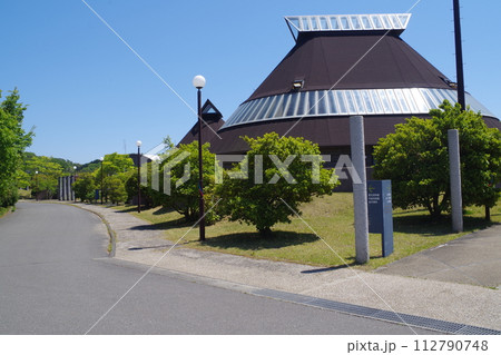 奥松島縄文村の建物の景色 奥松島縄文村の建物の景色 112790748