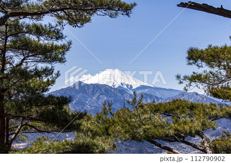 九鬼山から見る富士山 九鬼山から見る富士山 112790902