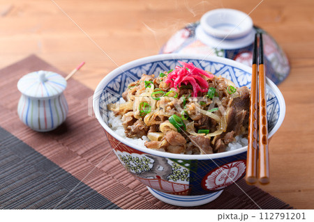 牛カルビ丼 ( 牛丼 ) スタミナ丼 牛カルビ丼 ( 牛丼 ) スタミナ丼 112791201