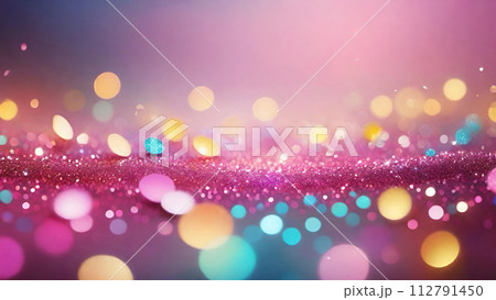 キラキラ / 輝き / 光 /美しい / 宝石 / ジュエリー / ゴージャス / グリッター /	 112791450