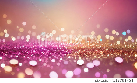 キラキラ / 輝き / 光 /美しい / 宝石 / ジュエリー / ゴージャス / グリッター /	 112791451