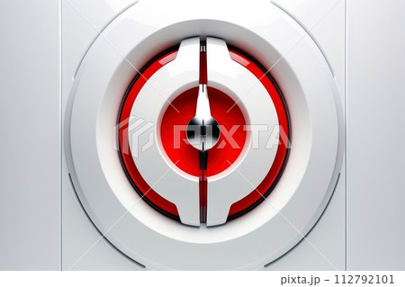 Close-up, Abstract technology digital keyhole ,high tech button, Generative AI Close-up, Abstract technology digital keyhole ,high tech button, Generative AI 112792101