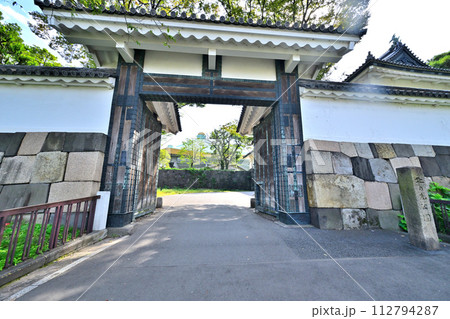 重要文化財の「旧江戸城田安門」 重要文化財の「旧江戸城田安門」 112794287