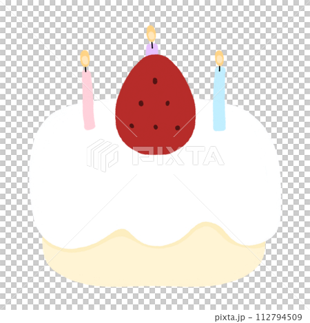 Strawberry Shortcake Cartoon illustration Strawberry Cake Cartoon illustration Birthday Cake Cartoon illustration Cute Cake Cartoon 112794509