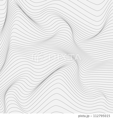 Relief black and white background with optical illusion of distortion. Relief black and white background with optical illusion of distortion. 112795015
