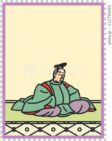 簡約色百人一州晴道列重 112795091