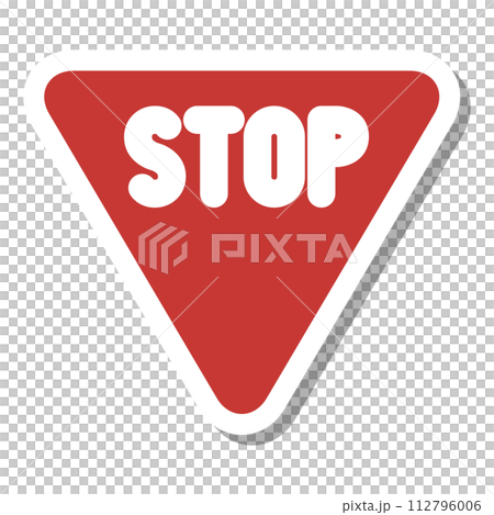 迷你標誌貼紙單品插畫暫停 112796006