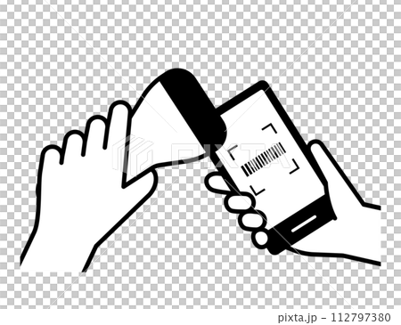 電子支付圖像圖示(條碼) 電子支付圖像圖示(條碼) 112797380