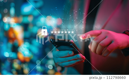 Cyber security threats 112798660