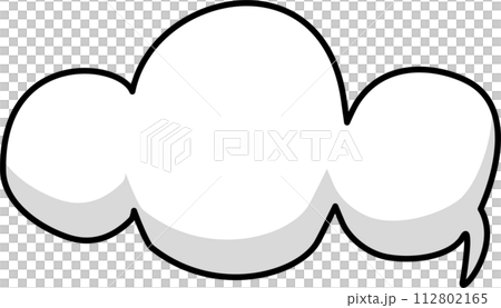Black and white color speech bubble balloon, icon sticker memo keyword planner text box banner, flat png transparent element design Black and white color speech bubble balloon, icon sticker memo keyword planner text box banner, flat png transparent element design 112802165
