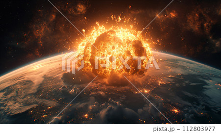 核ミサイル攻撃イメージ 112803977