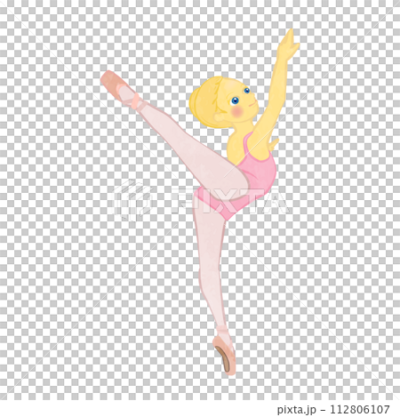 女孩上基礎芭蕾課 01 阿拉伯式花紋 112806107