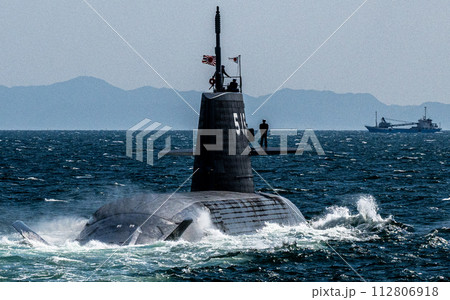 潜水艦 　じんげい　海上自衛隊 112806918