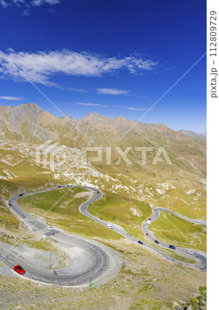 Landscape near Col du Galibier, Hautes-Alpes, France Landscape near Col du Galibier, Hautes-Alpes, France 112809729