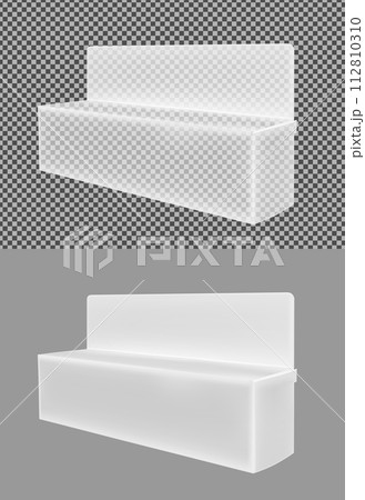 Transparent package for cosmetics, food and medicine 112810310