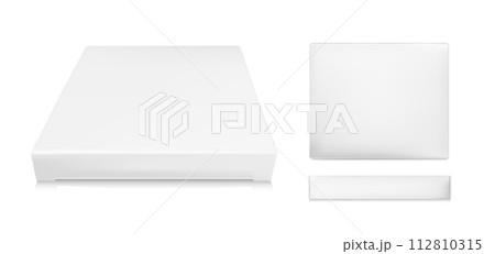 White package for cosmetics, food and medicine 112810315