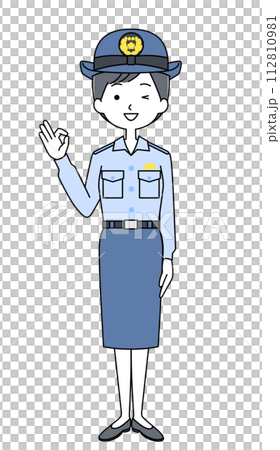 女警的好標誌圖 女警的好標誌圖 112810981