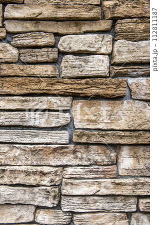 古いレンガの壁 112811187