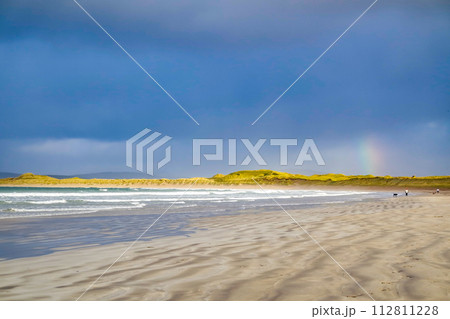 Narin Strand is a beautiful large blue flag beach in Portnoo, County Donegal - Ireland Narin Strand is a beautiful large blue flag beach in Portnoo, County Donegal - Ireland 112811228