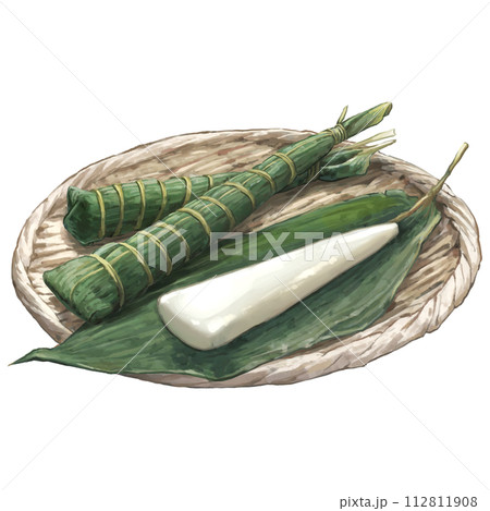 端午の節句ちまきのイラスト④ 112811908