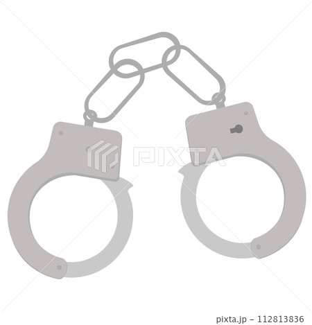 手錠のイラスト 112813836