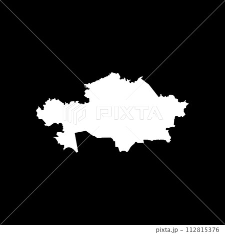 Kazakhstan map icon Kazakhstan map icon 112815376