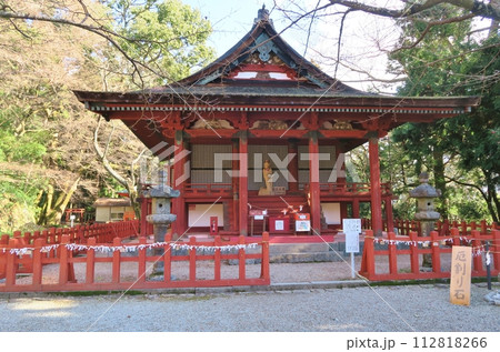 年末の談山神社東殿　奈良 112818266