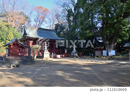 童謡「とうりゃんせ」の発祥の地とされる川越の三芳神社 112818609