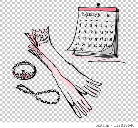 Calendar bridal dress gloves jewelry wedding gloves Calendar bridal dress gloves jewelry wedding gloves 112819640