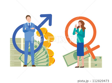 男女の賃金格差 112820473