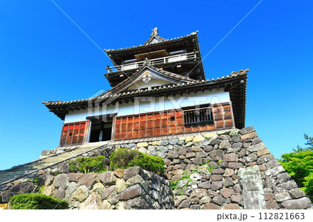 【福井県】快晴の丸岡城(現存12天守) 【福井県】快晴の丸岡城(現存12天守) 112821663