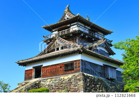 【福井県】快晴の丸岡城（現存12天守） 112821668