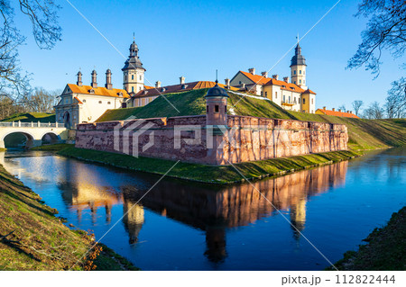 View of Nesvizh Castle, Belarus View of Nesvizh Castle, Belarus 112822444