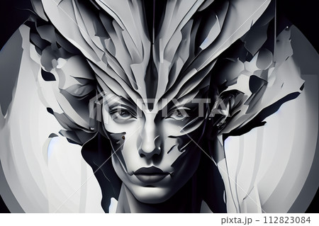 アート 前衛的 抽象的 表現 生き物 クリーチャー 色彩 アート 前衛的 抽象的 表現 生き物 クリーチャー 色彩 112823084